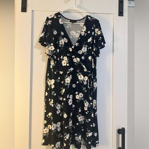 Fortune and Ivy faux wrap dress